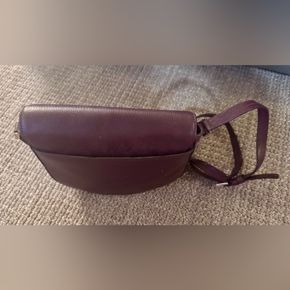 Kate Spade Spencer Court Lavinia Mahogany Leather Crossbody Bag - Picture 4 of 6